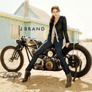 J Brand Suzuki Motorcycle Skinny Jeans in Stinson